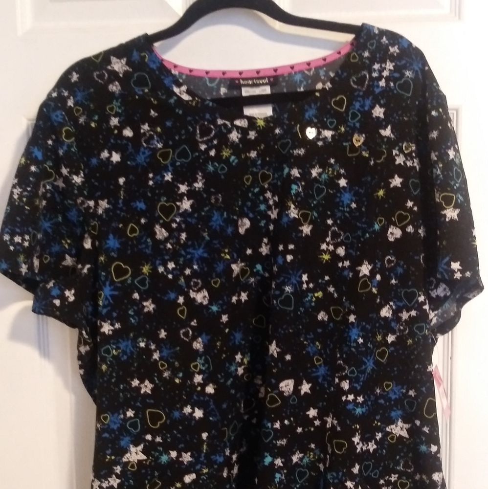 Heartsoul scrub top